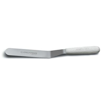 Dexter Russell Sani-Safe 10" X 1 1/2" Offset Spatula 17633 S284-10B