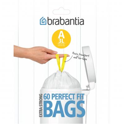 BRABANTIA PerfectFit Bags A 3L Dispenser | White