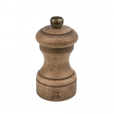 Peugeot Bistro Antique Pepper Mill in Aged Wood |10 cm