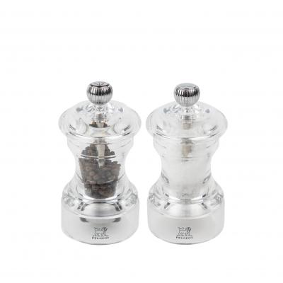 Peugeot Bistro Duo Salt & Pepper Mill Transparent | 10cm