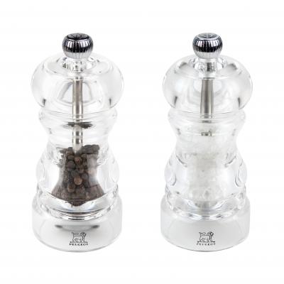 Peugeot Nancy Acrylic Duo Salt & Pepper Mills | 12cm