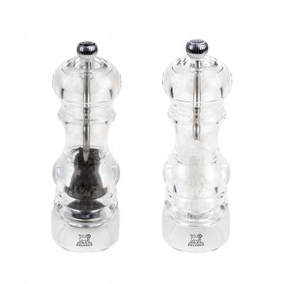 Peugeot Nancy Acrylic Duo Salt & Pepper Mills | 18cm