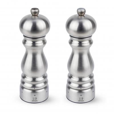 Peugeot Paris Chef u'Select Duo Salt & Pepper Mill Stainless Steel | 18cm