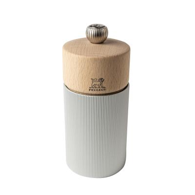 Peugeot Line Pepper Mill Wood & Aluminium | 12cm
