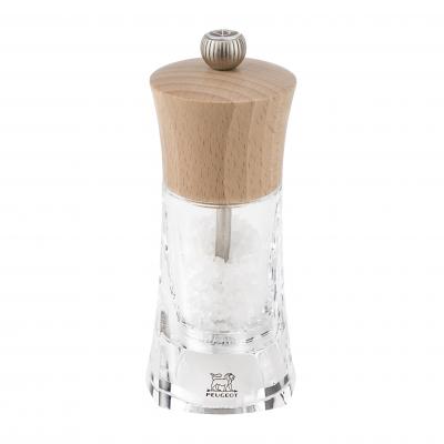 Peugeot Oléron Z Wet Salt Mill Natural Wood | 14cm