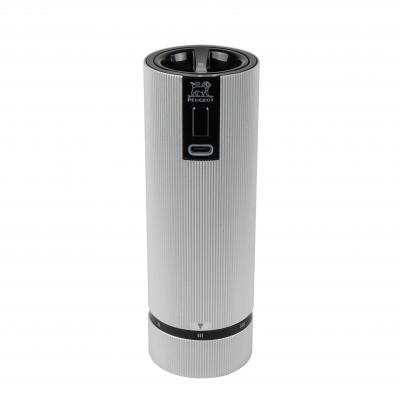Peugeot Line Electric Salt Mill Aluminium | 15cm