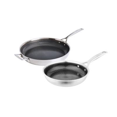 Pyrolux Pyrohex Fry Pan Set 2 Piece | 26 & 32cm w/ Handle