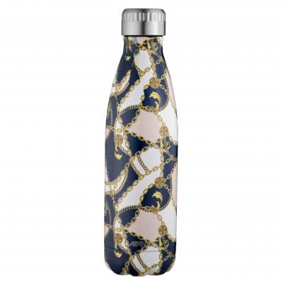 Avanti Fluid Bottle| 500ml Baroque Navy/Pink