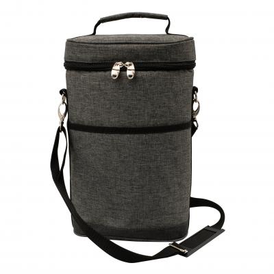 Karlstert Premium 2 Bottle Carrier | Charcoal