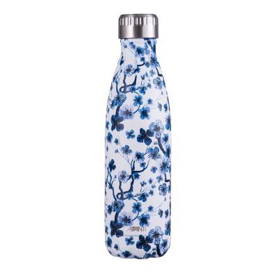 Avanti Fluid Twin Wall Vacuum Bottle 500ml - Blossom Blue