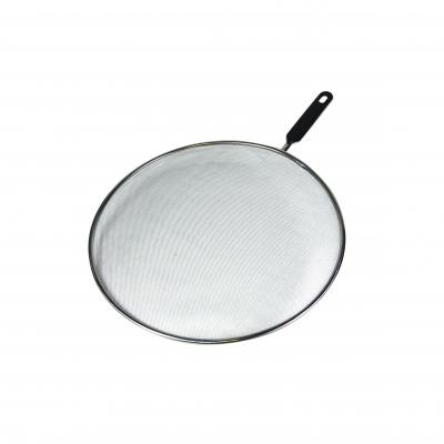 Avanti Stainless Steel Splatter Screen 33cm |  Black Handle