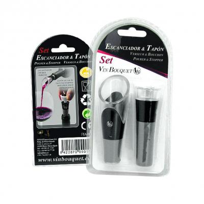 Vin Bouquet Pourer & Vacuum Stopper Set
