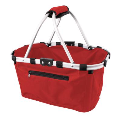 Karlstert Two Handle Foldable Carry Basket | Red
