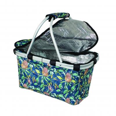Karlstert Two Handle Insulated Carry Basket with Zip Lid Natives