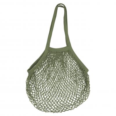 Karlstert Ecobags String bag Natural Cotton Long | Olive