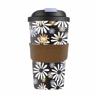 Karlstert "Daisy" Travel Mug made of Corn & Bamboo Eco-Friendly 420ml