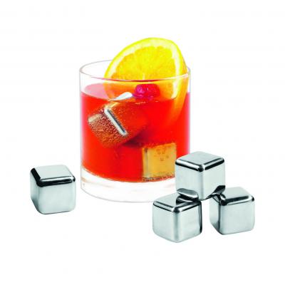 Avanti Stainless Steel Ice Cubes Set of 6 in Box
