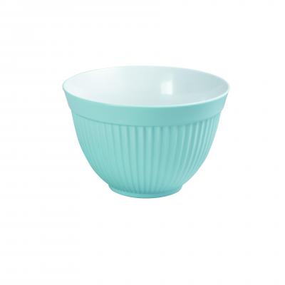 Avanti Melamine Ribbed Mixing Bowl 18cm/1.5Litre - Duck Egg Blue