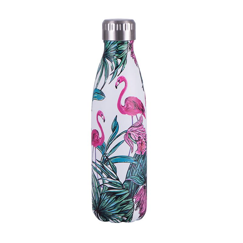 Avanti Fluid Twin Wall Vacuum Bottle 500ml - Flamingo