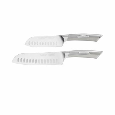 Scanpan Classic Steel 2 Piece Santoku Knife Set