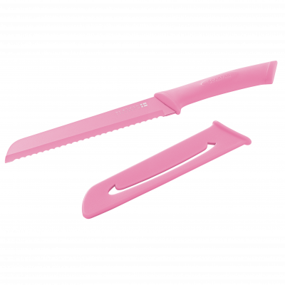 Scanpan Spectrum Pink Bread Knife NBCF 18cm