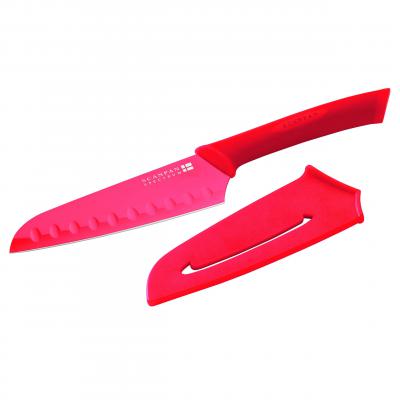 Scanpan Spectrum Santoku Knife 14cm | Red