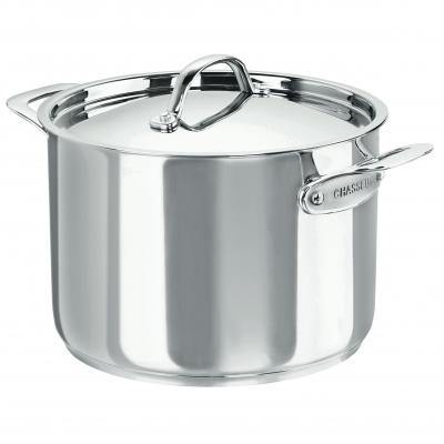 CHASSEUR Maison Stainless Steel Stock Pot 24cm/7.6 Litre