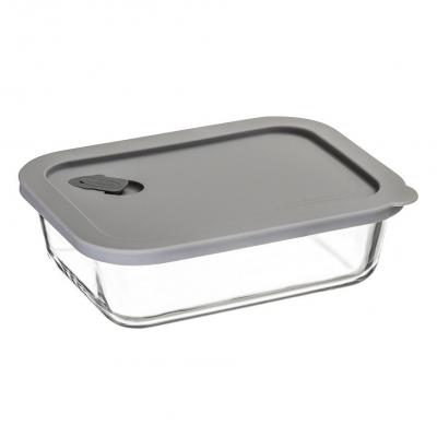 ClickClack Cook+Rectangular 1000ml | Grey