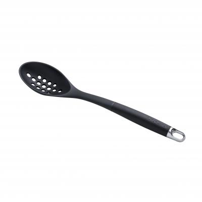 ClickClack Nylon Slotted Spoon | Chrome