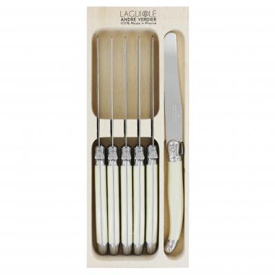 André Verdier Laguiole Debutant Ivory Dinner Knife | 6 Piece