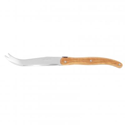 André Verdier Laguiole Debutant Olive Wood Large Cheese Knife | 1 Piece