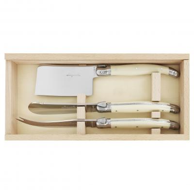 André Verdier Laguiole Classique Cheese Set | 3 Piece