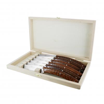 André Verdier Le Thiers Elegance Snakewood Steak Knife | 6 Piece
