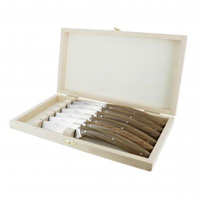 André Verdier Le Thiers Elegance Walnut Steak Knife | 6 Piece