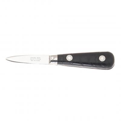 André Verdier Poseidon Oyster Knife 3mm with Guard | Black Timber