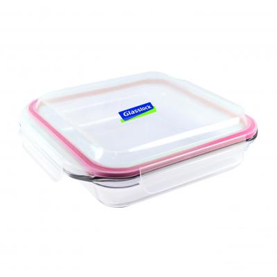 GLASSLOCK Square Oven Safe Glass Baking Dish | 281 x 281 x 50mm/2100ml