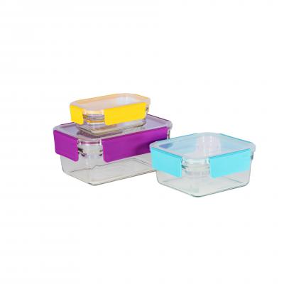 Glasslock 3 Piece Premium Oven Safe Set 