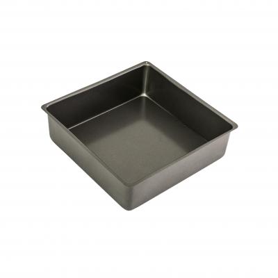 Bakemaster Loose Base Square Deep Cake Pan 25 x 25 x 8cm Non-stick