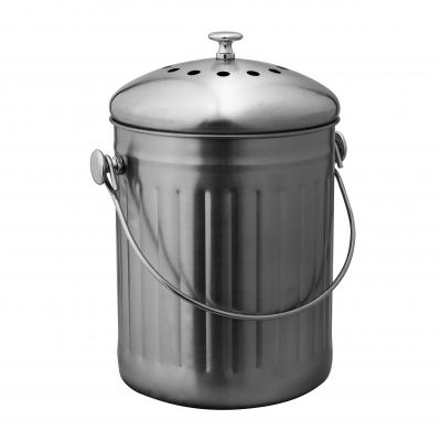 Avanti Compost Bin 5 Litre | Stainless