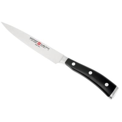 Wusthof Classic Ikon Black Utility Knife 16cm