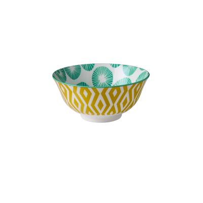 Wilkie Brothers Glazed Porcelain Bowl 15cm | Summer Green