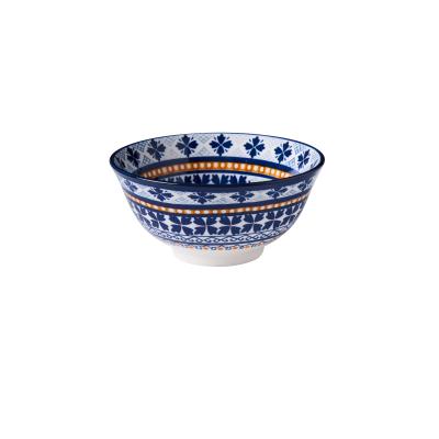 Wilkie Brothers Glazed Porcelain Bowl 15cm | Fiesta Blue