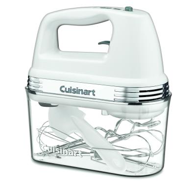 CUISINART HM-90SA 9 Speed Hand Mixer with Storage Case - White