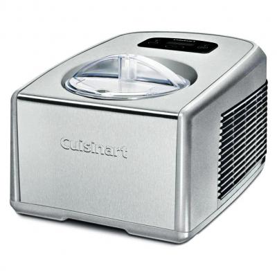 CUISINART ICE-100BCA Ice Cream Maker 1.5 Litre with Compressor - Stainless Steel