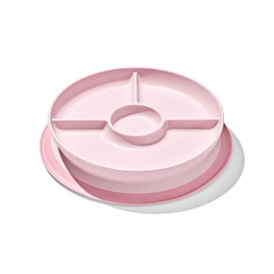 Oxo Tot Stick & Stay Kids Suction Divided Plate | Blossom