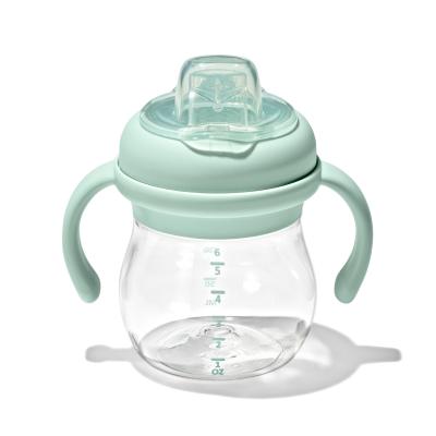 Oxo Tot Grow Soft Baby Spout Cup with Removable Handles | Opal
