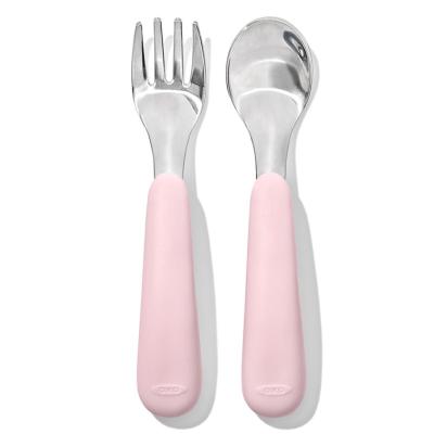 Oxo Tot Kids Fork & Spoon Set | Blossom