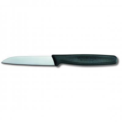 Victorinox Paring Knife Straight Blade Nylon Hang Sell 8cm | Black
