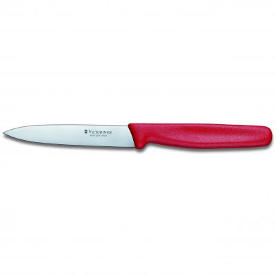 Victorinox Paring Knife Pointed Blade 10cm | Red
