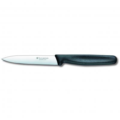 Victorinox Paring Knife Pointed Blade Nylon 10cm | Black